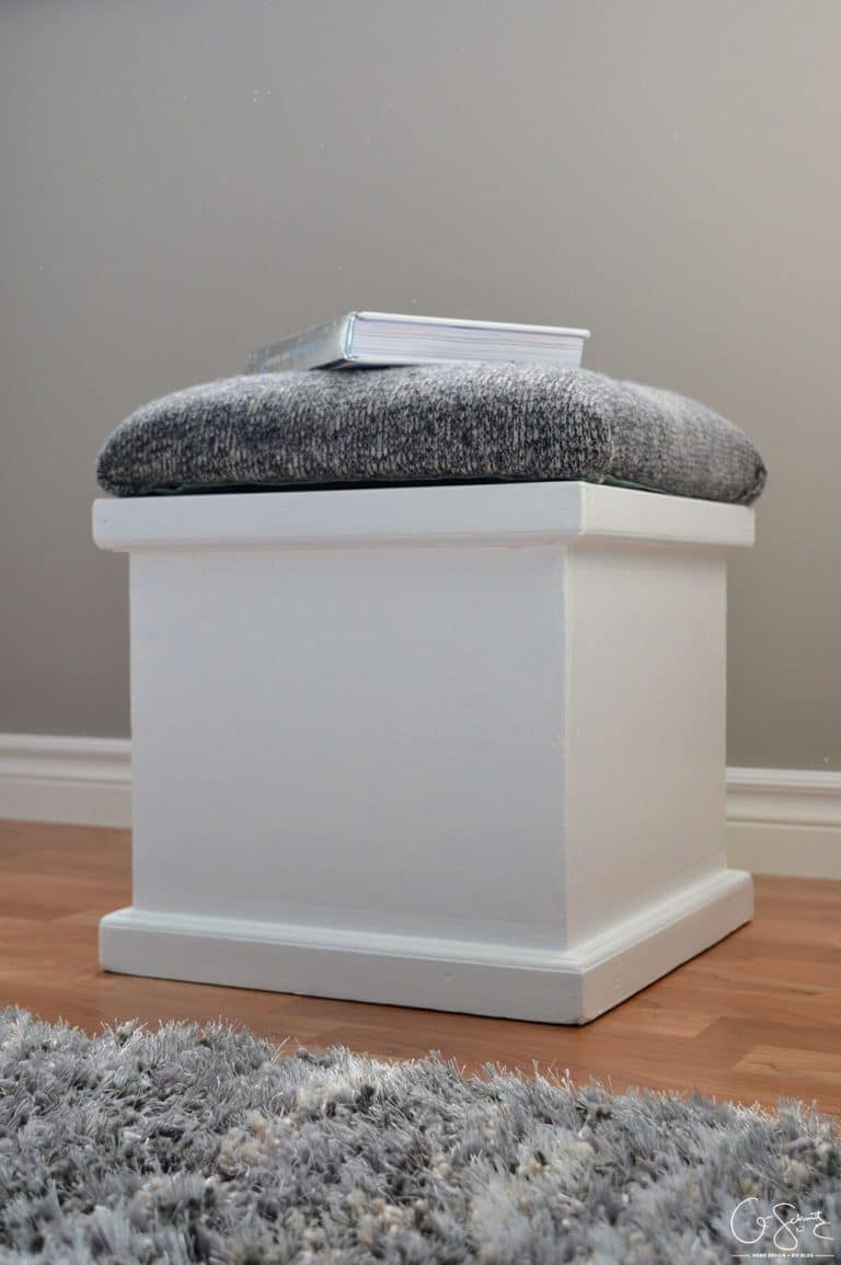 Storage Ottoman Makeover Madness & Method