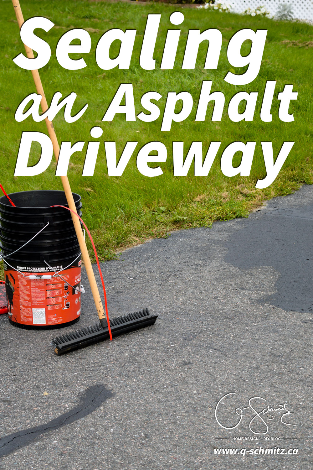 Sealing an Asphalt Driveway | Madness & Method