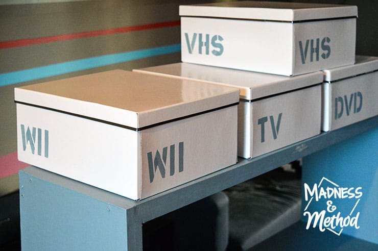 Custom Painted Ikea Boxes Madness Method Custom Painted Ikea Boxes Madness Method