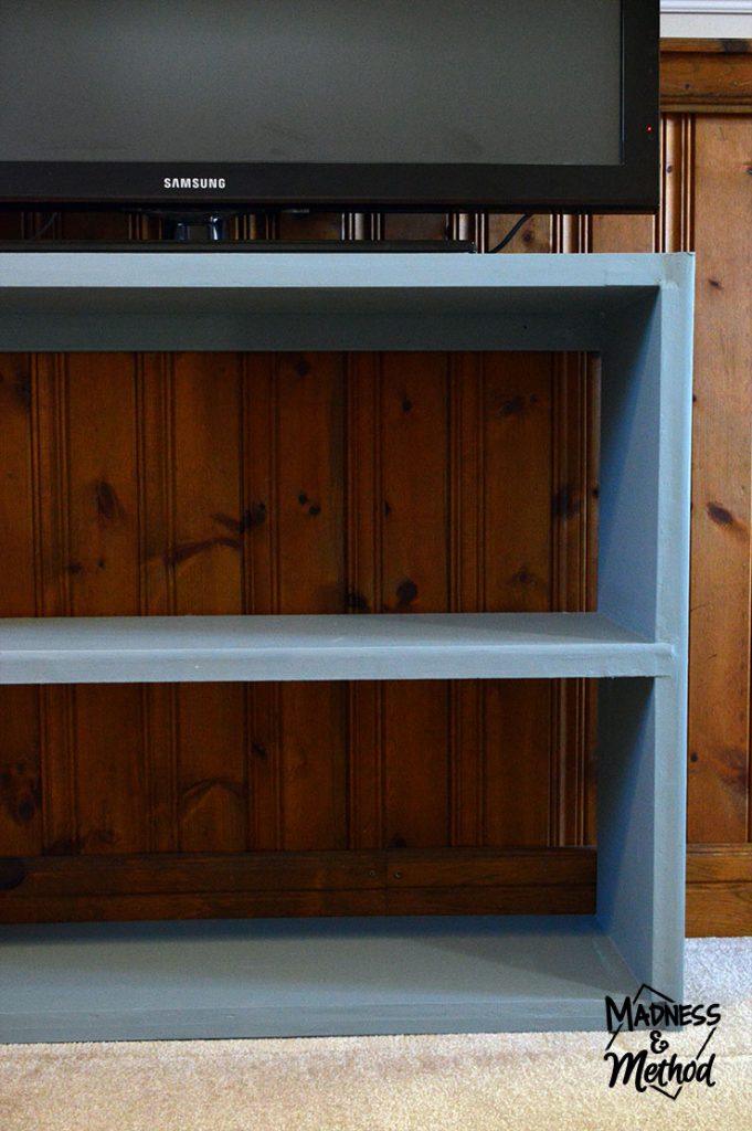 A Stronger TV Shelf Madness & Method