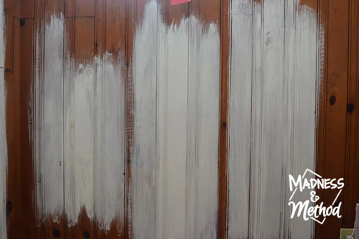 Painting fake wood paneling : r/DIYHome