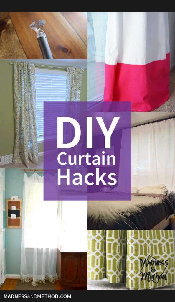 DIY Curtain Hacks Madness & Method