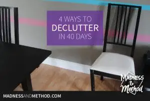 What are you "giving up" for Lent this year? Why not take a hard look at all your possessions and give up consumerism for a while. Today I’m sharing ideas on how to declutter your homes, so you can declutter your lives – why not be a minimalist for a month!?