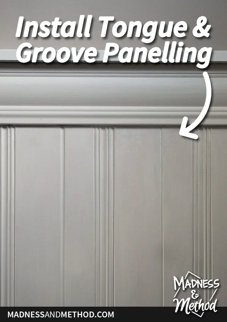 install-tongue-groove-panelling-pinterest