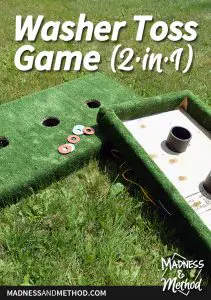 Washer toss game 2 in 1 diy plans