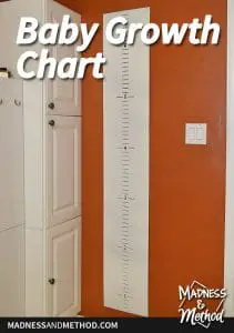 baby growth chart graphic