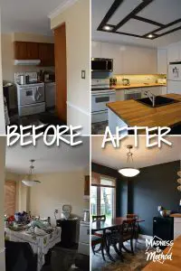 budget kitchen before and after pictures