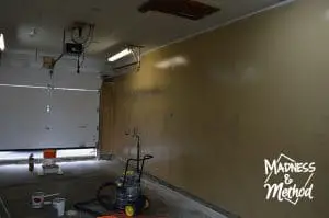 painted garage walls