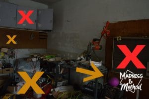 organizing our single car garage