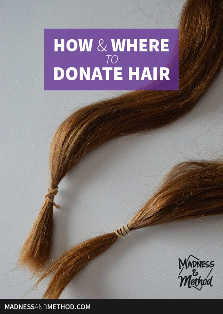 How & Where to Donate Hair Madness & Method