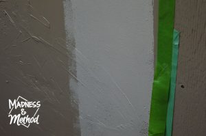 tape not sticking to the walls in the cold garage