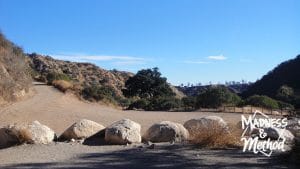 hiking trail in corona california