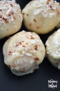 white chocolate truffle