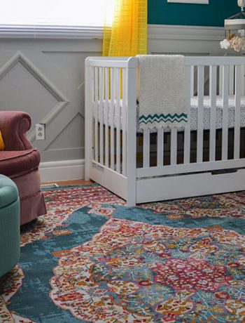 dark teal nursery