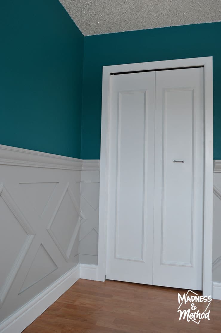 panelled bifold closet doors