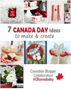 7 Canada Day projects collage