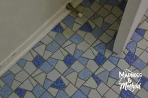 bathroom floors before