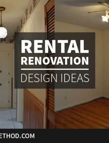 rental renovation design ideas graphic