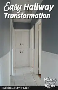 easy hallway transformation graphic