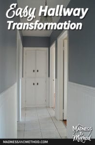 easy hallway transformation graphic