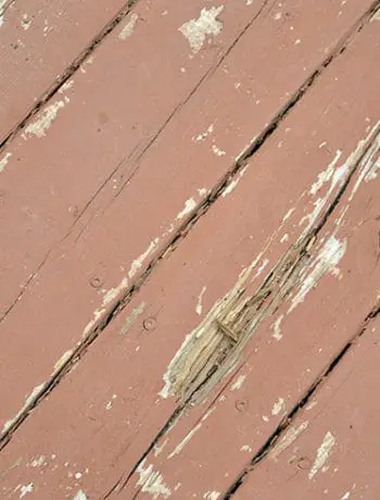 damaged deck boards