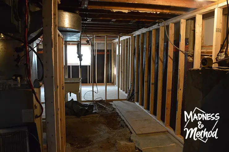 basement apartment kitchen