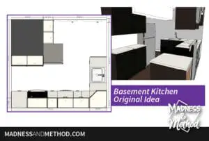 original kitchen layout idea