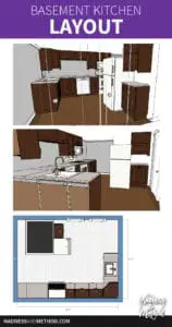 basement kitchen layout