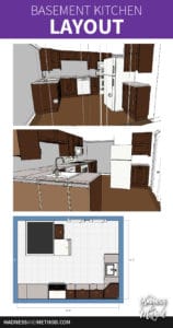 basement kitchen layout