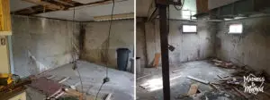 basement demolition