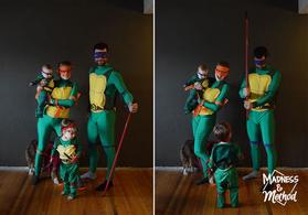 TMNT Family Halloween Costumes