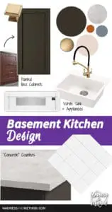 basement kitchen design pinterest graphic
