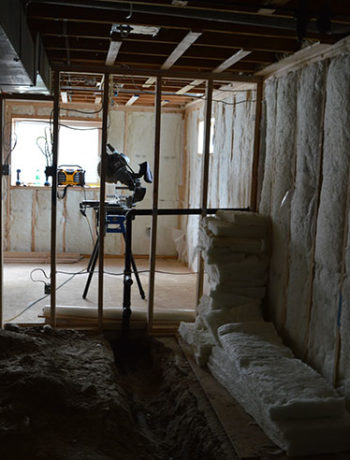 basement kitchen insulation