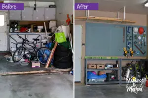 garage before after