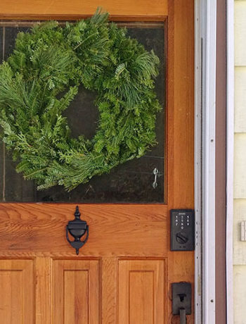 back door entrance lock