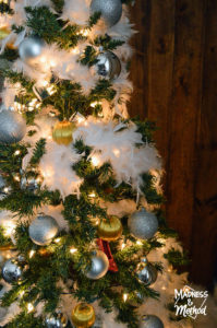 Traditional Silver & Gold Christmas Tree | Madness & Method