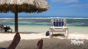 chair on beach