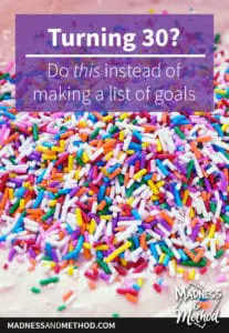 rainbow sprinkles graphic 30 things about me