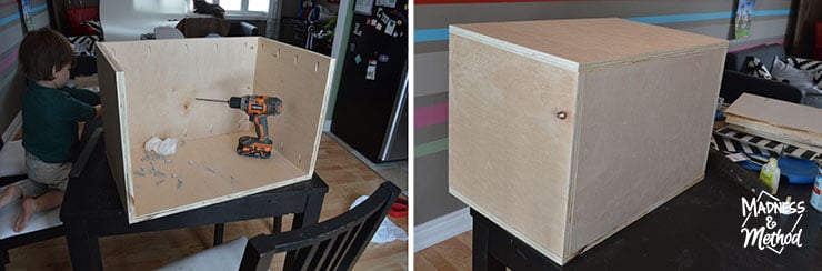 building nightstand boxes