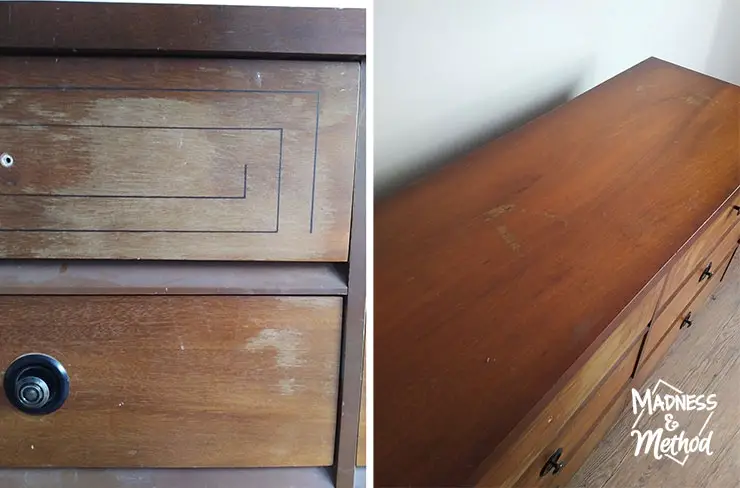 dry marks on wood furniture