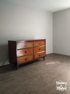 basement bedroom dresser