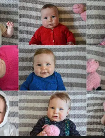baby girl photo milestones