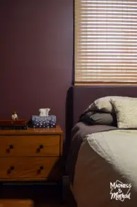 dark purple master bedroom