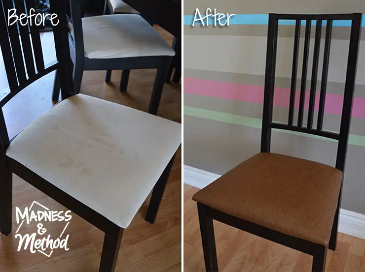 chair before and after