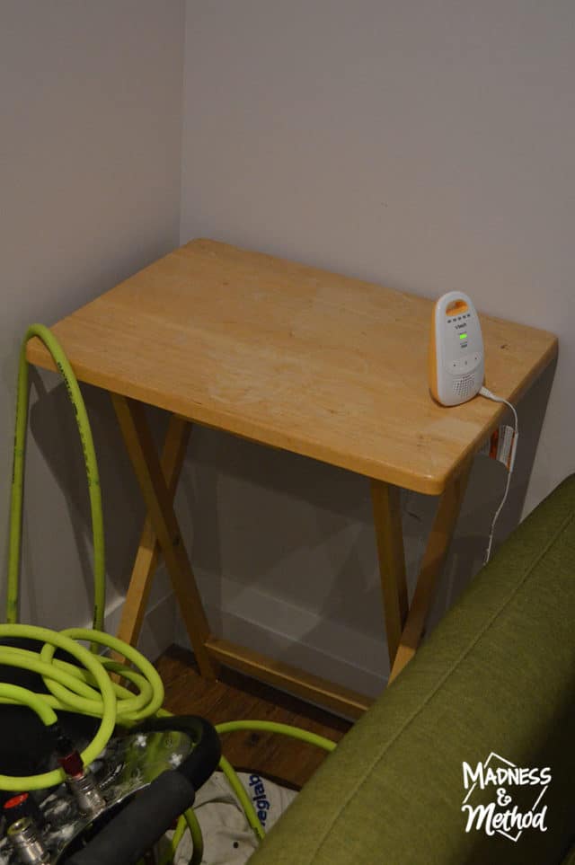 Marble Wallpaper Table Makeovers Madness & Method