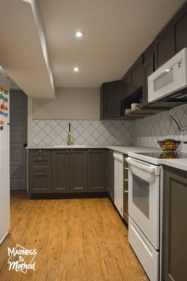 basement kitchen