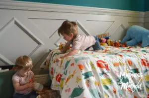 kids playing in bedroom