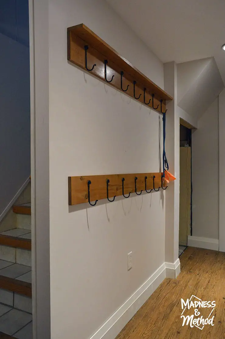 mudroom hook zone