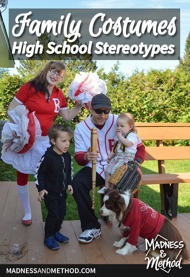 Family Costumes: High School Stereotypes | Madness & Method