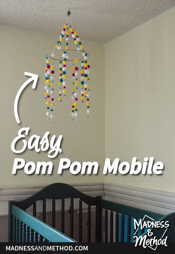 diy pom pom mobile